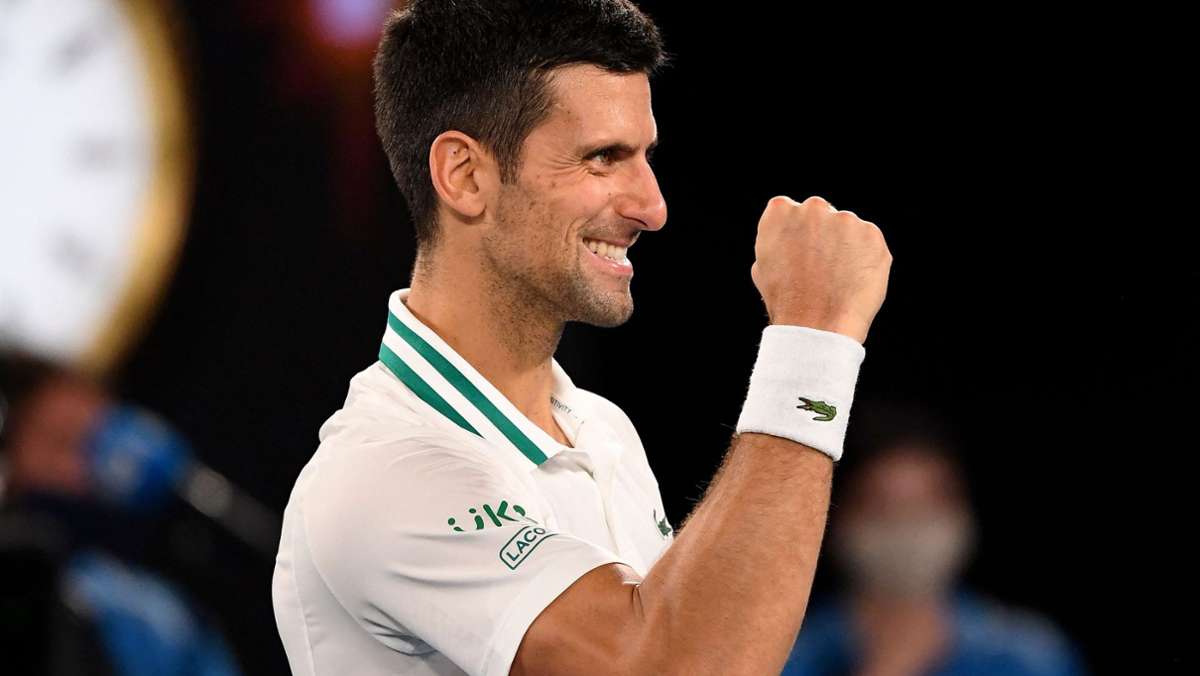 Australian Open: Novak Djokovic zum neunten Mal in Melbourne im Endspiel