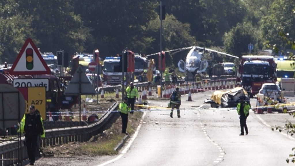 England: Sieben Tote bei Kleinflugzeug-Absturz