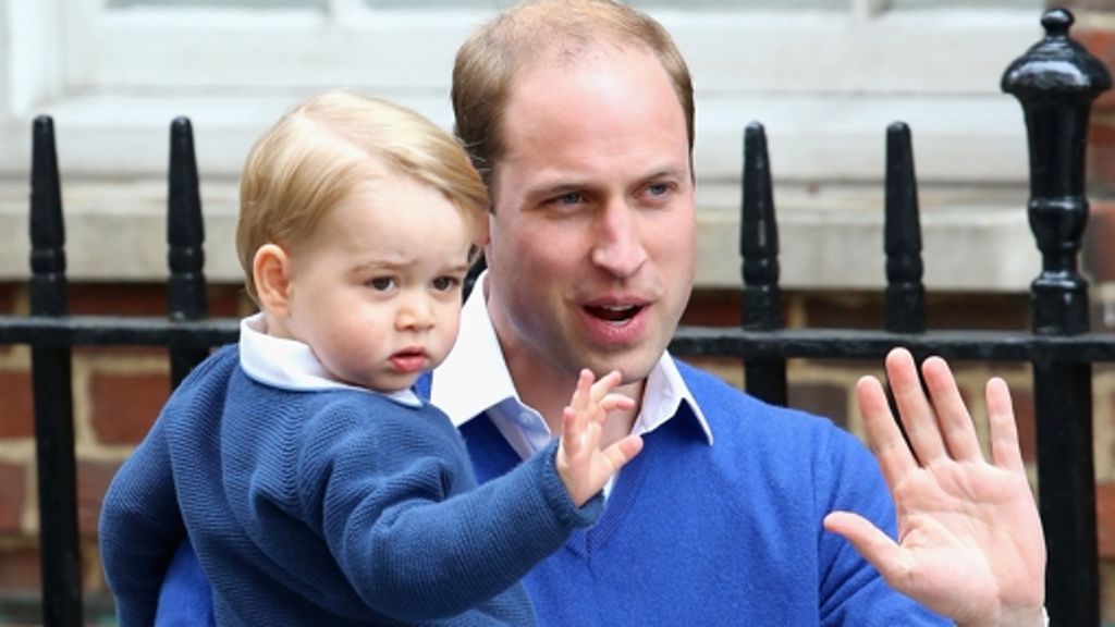 Besuch für das Royal Baby: Prinz George sieht sein Schwesterchen