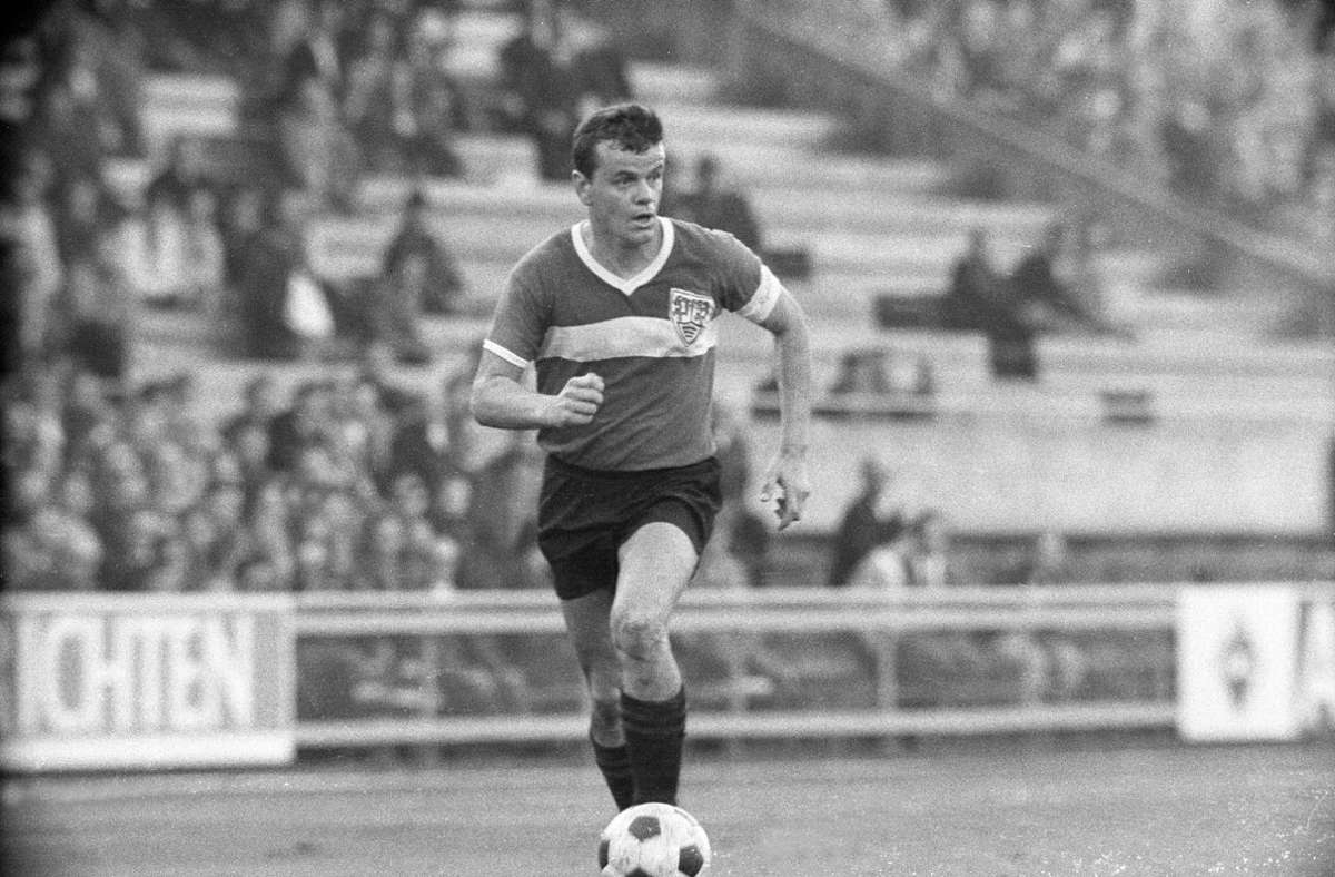 Theo Hoffmann war von 1968 bis 1970 Kapitän des VfB.