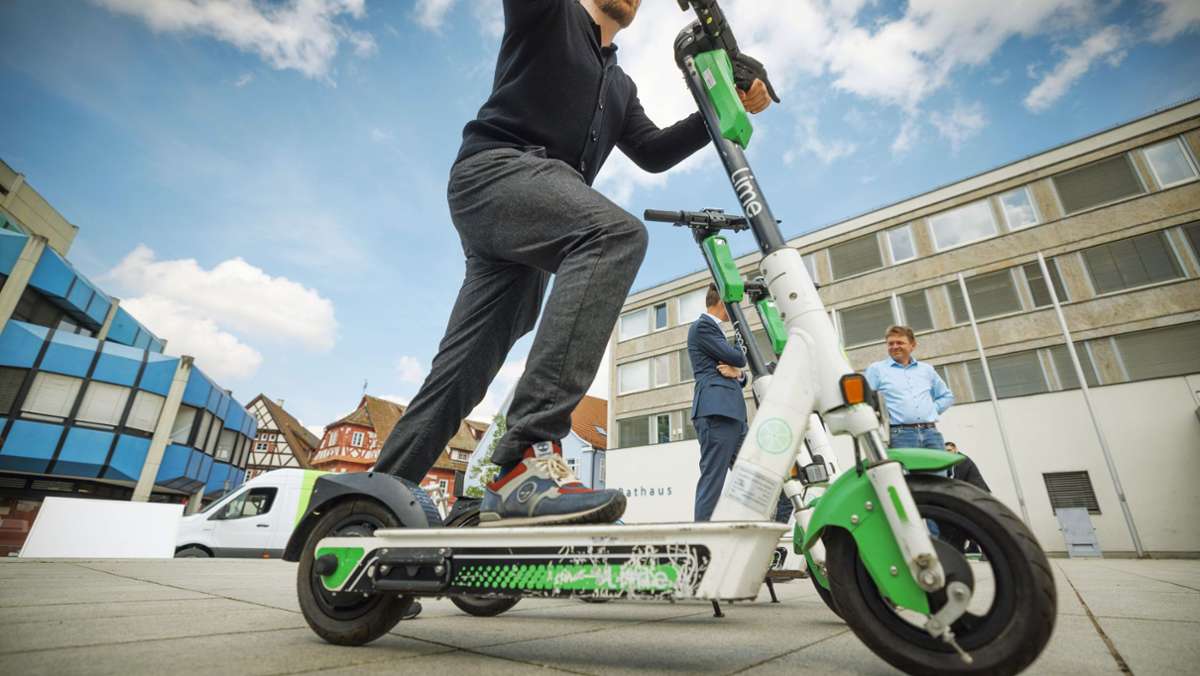 Mobilität im Rems-Murr-Kreis: E-Scooter jetzt auch in Waiblingen