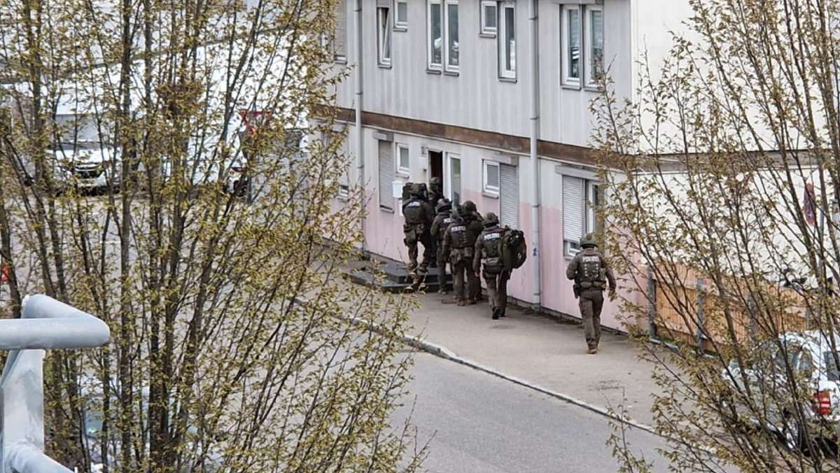 Polizeieinsatz in Sindelfingen: Streit mit Softairwaffe in Unterkunft