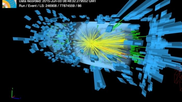 Der LHC lässt es richtig krachen