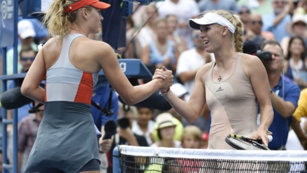 US Open - die besten Bilder: Wozniacki trumpft auf, Regen zuhauf