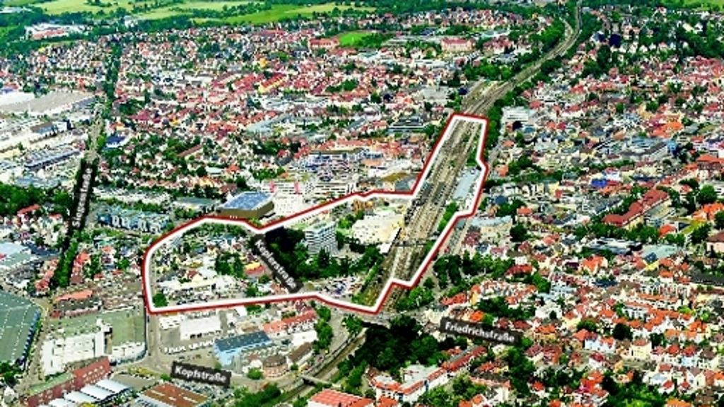Modernes Drehkreuz für Ludwigsburg: Neue Visionen für das Bahnhofsareal
