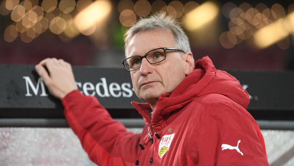 VfB-Sportchef Michael Reschke: „Es geht hier nicht um Hannes Wolf, sondern um den VfB“
