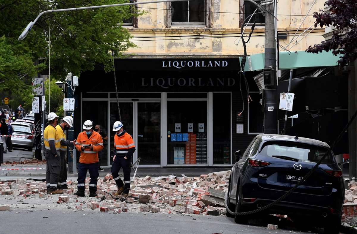 Erdbeben sind in Australien sehr selten. Foto: AFP