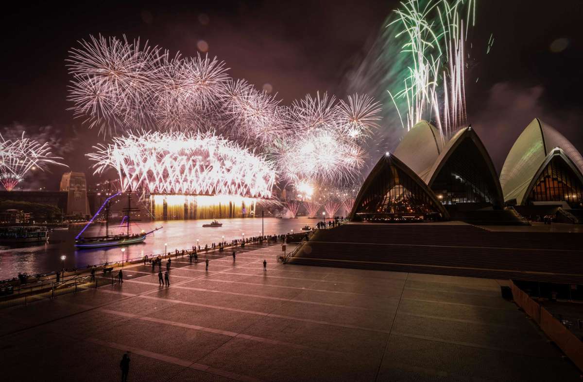 Feuerwerk Sydney 2021