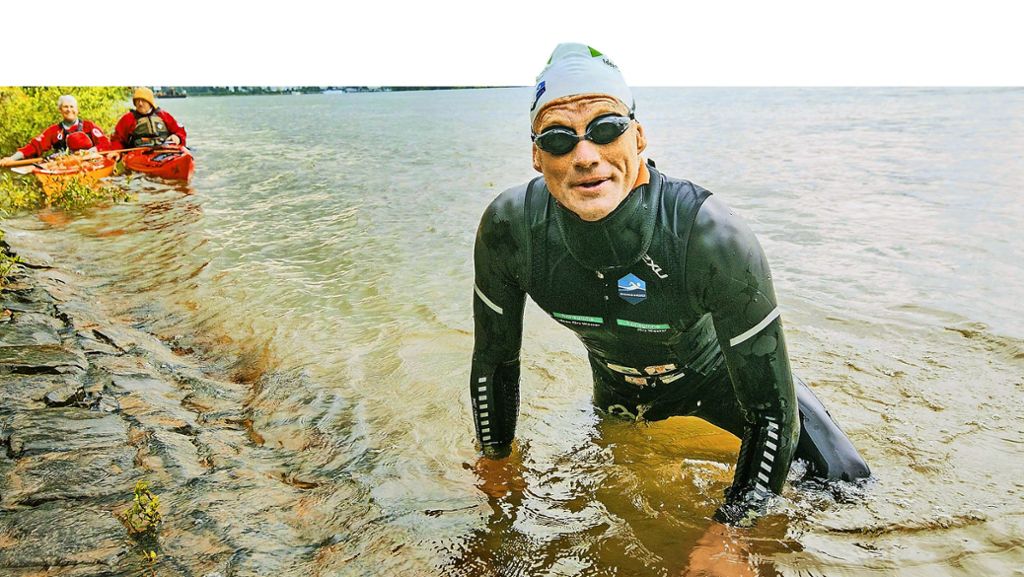 Ökologie: Andreas Fath schwimmt 1049 Kilometer durch den Tennessee