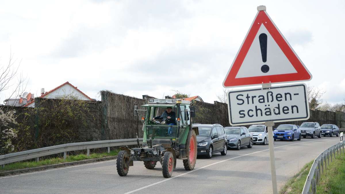 Straßenschäden in Leinfelden-Echterdingen: Buckelpiste statt Straße  – eine Gefahr für alle?