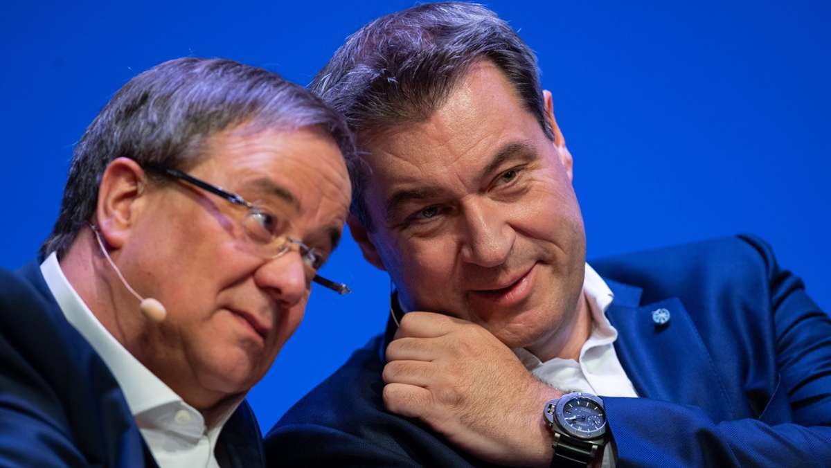 Bundestagswahl: Laschet und Söder beide bereit zu Kanzlerkandidatur