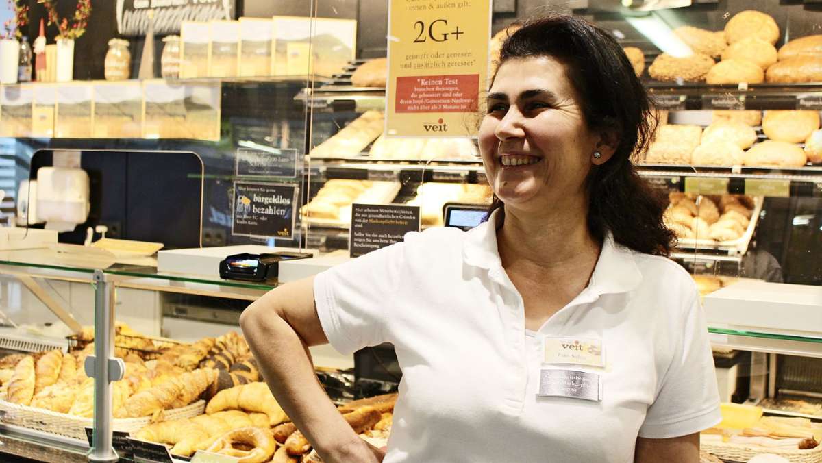  Fatma Sahin kam 2003 als Asylbewerberin ohne jegliche Deutschkenntnisse nach Stuttgart. Heute leitet sie die Bäckereifiliale im Asemwald. Ein schönes Beispiel für gelungene Integration. 