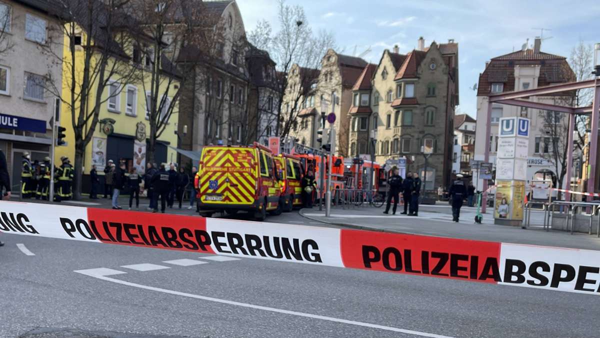 Brand in Feuerbach löst Großeinsatz aus: Wilhelm-Geiger-Platz abgesperrt – eine Person festgenommen