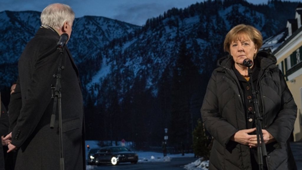 Merkel in Wildbad Kreuth: CSU macht weiter Druck in Sachen Flüchtlinge