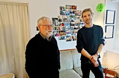 Frank Schweizer  und  Johannes Heynold  in der Casa Schützenplatz Foto: Springorum