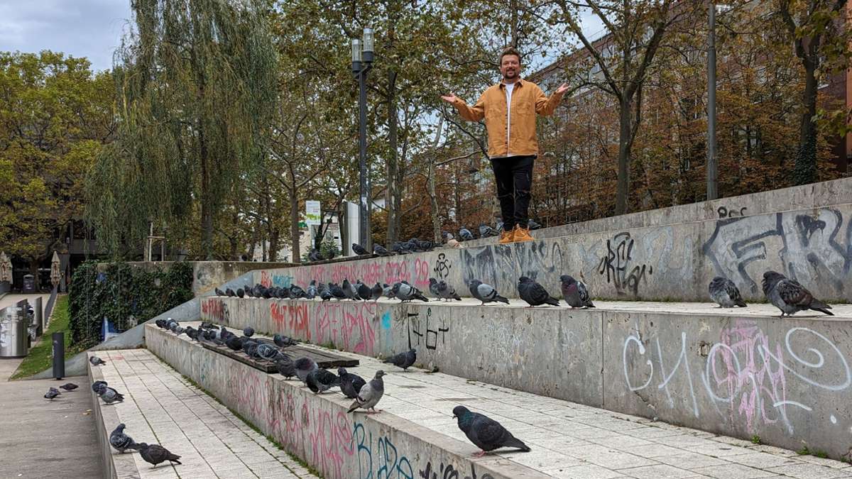 Zwischen Hip-Hop und Stäffele: Bartek über das Stuttgarter Taubenproblem