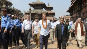 Prinz Harry besucht Nepal
