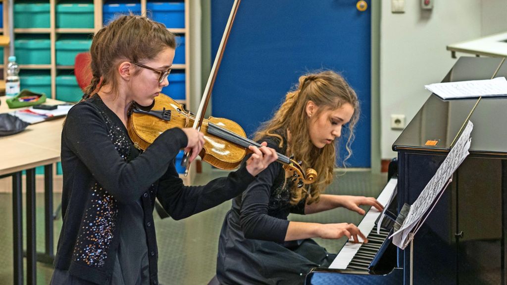 Am Wochenende in Ditzingen: Hohe musikalische Kunst trotz Schulstress