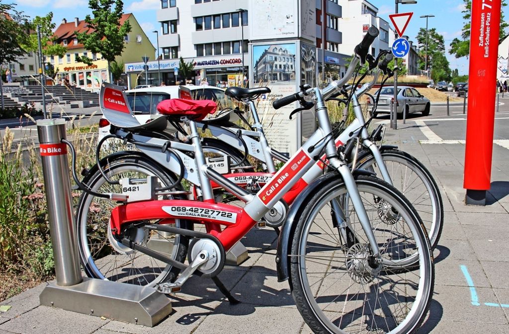 Leihräder sollen am Wiener Platz in StuttgartFeuerbach