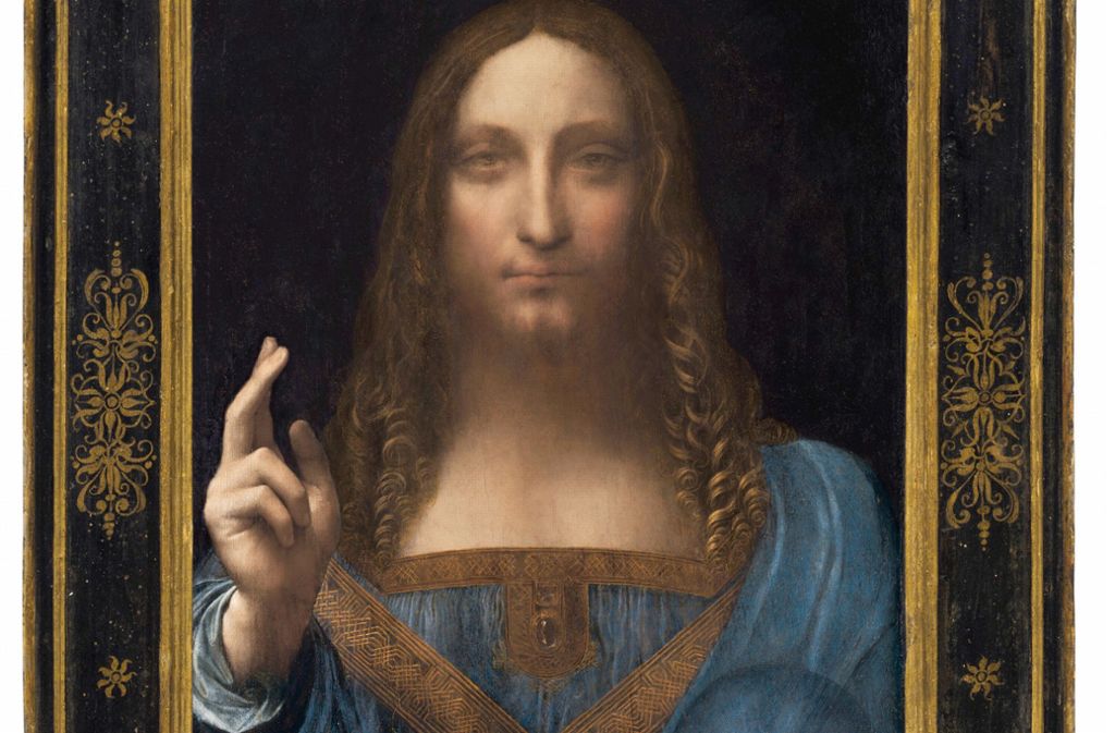 Das Leonardo da Vinci zugeschriebene Bild „Salvator Mundi“ wurde für ein Rekordsumme versteigert und ist seither verschollen. Foto: dpa