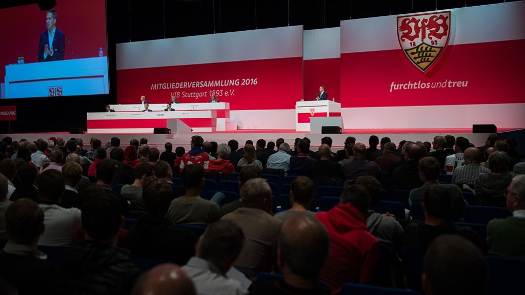 Mitgliederversammlung des VfB Stuttgart: Alles Wichtige auf einen Blick
