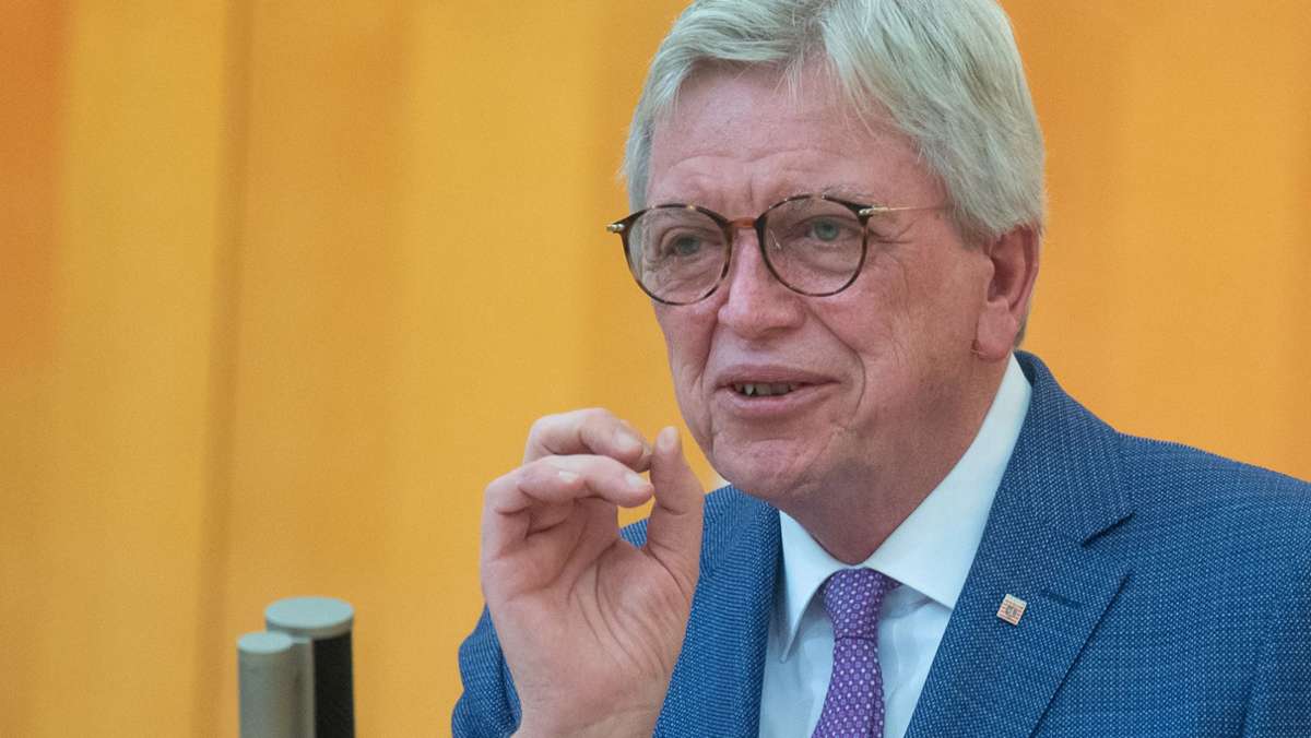 Hessens Ministerpräsident: Volker Bouffier erklärt seinen sofortigen Rücktritt