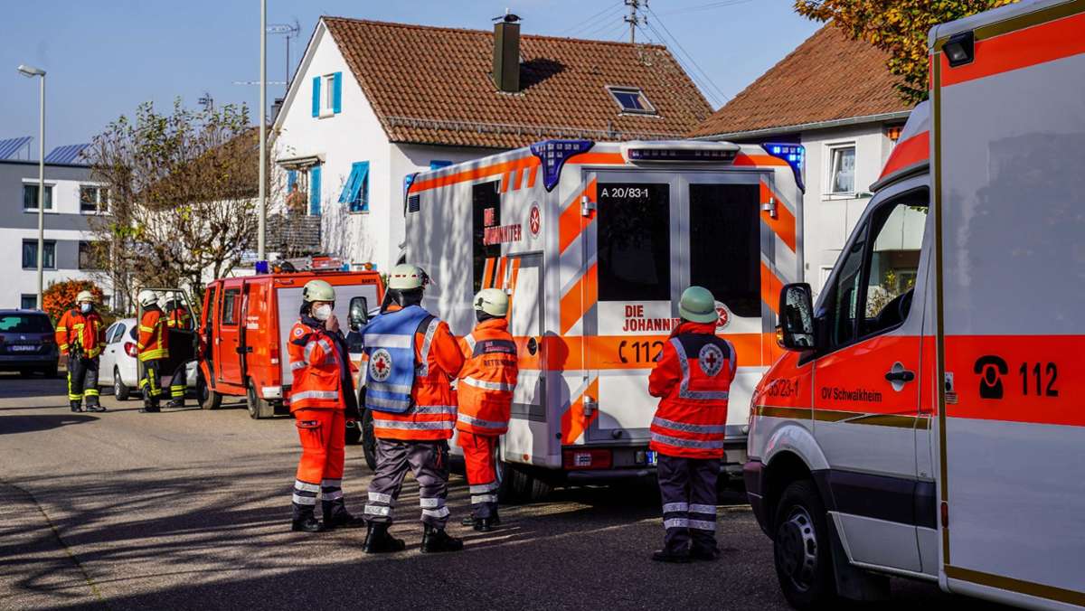 Gasexplosion in Schwaikheim: Druckwelle lässt Scheiben zerbersten