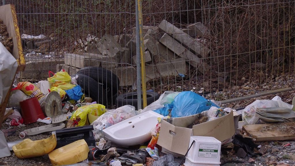 Sauberkeit in Stuttgart: Die wilden Müllkippen werden immer größer