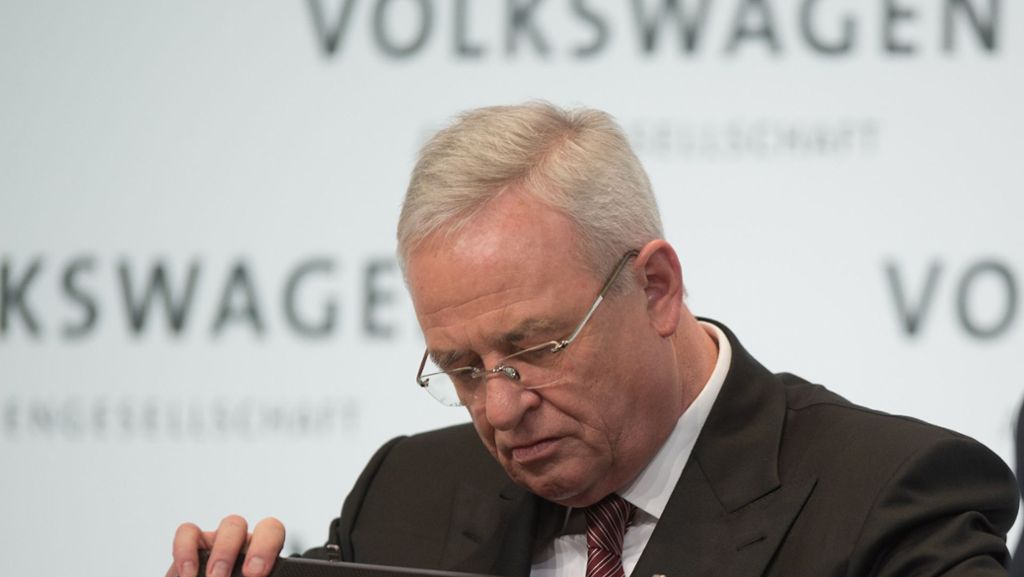 VW-Abgasskandal: Bericht: Neue Dokumente belasten Winterkorn