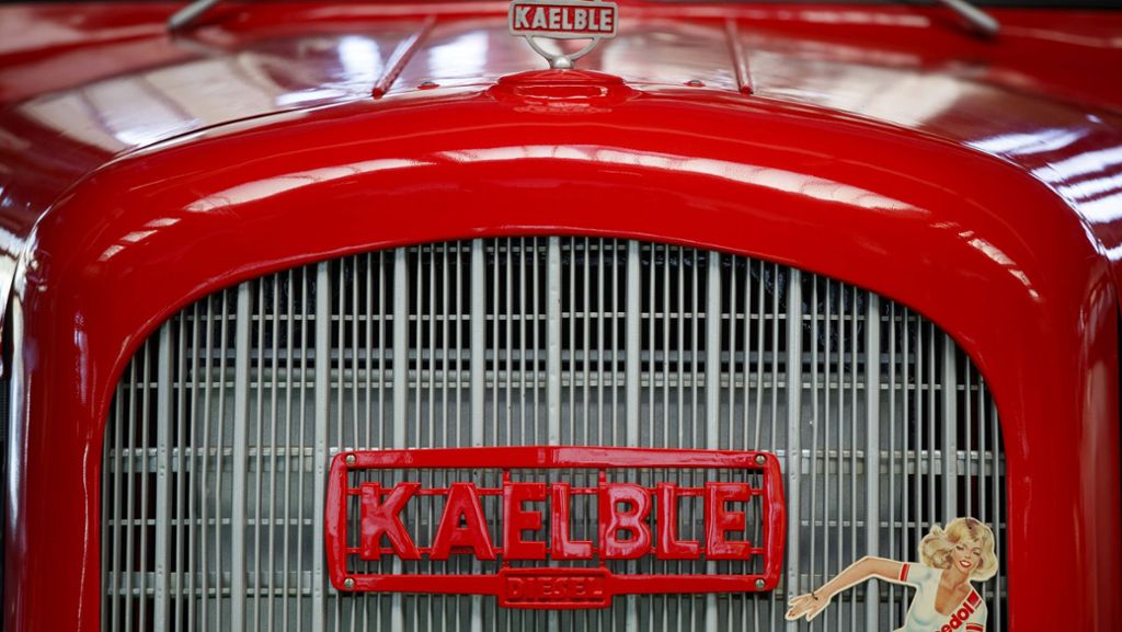 Kaelble-Zugmaschine in Backnang: Technikveteran  kehrt heim
