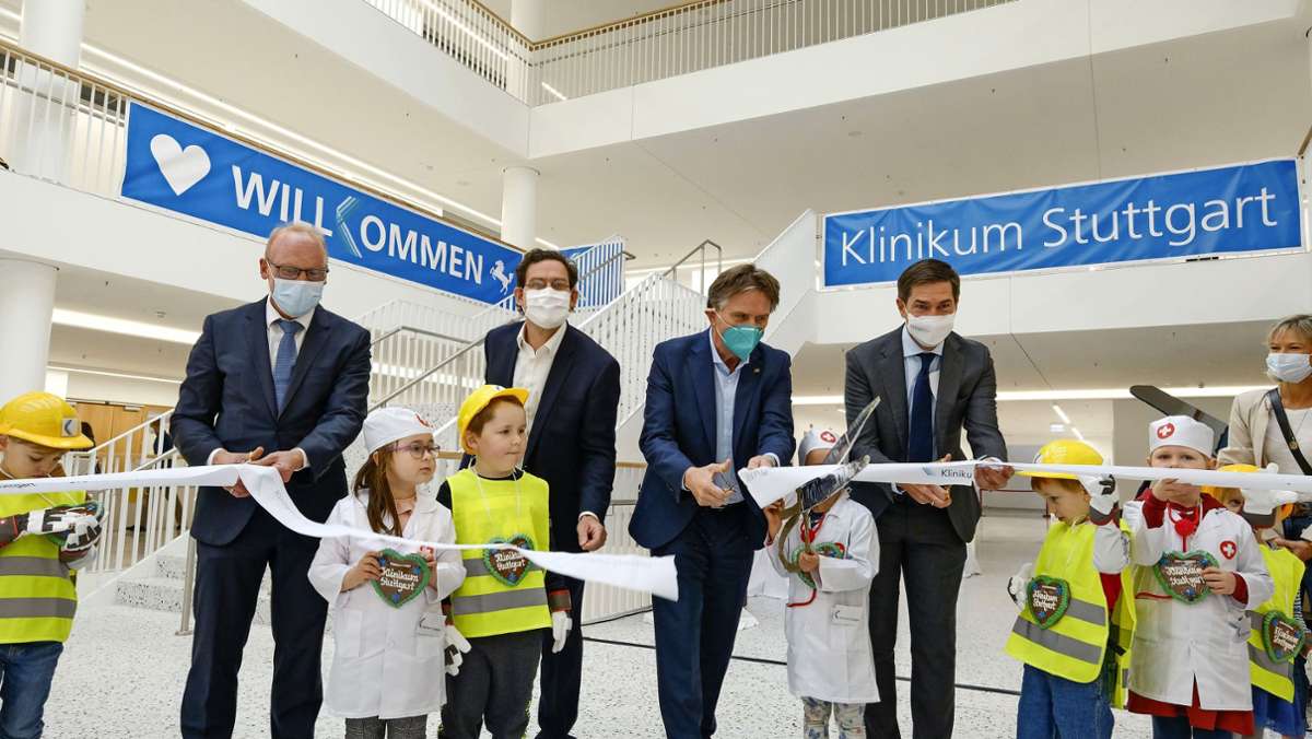 Katharinenhospital in Stuttgart: Erste große Etappe beim Klinik-Neubau ist geschafft