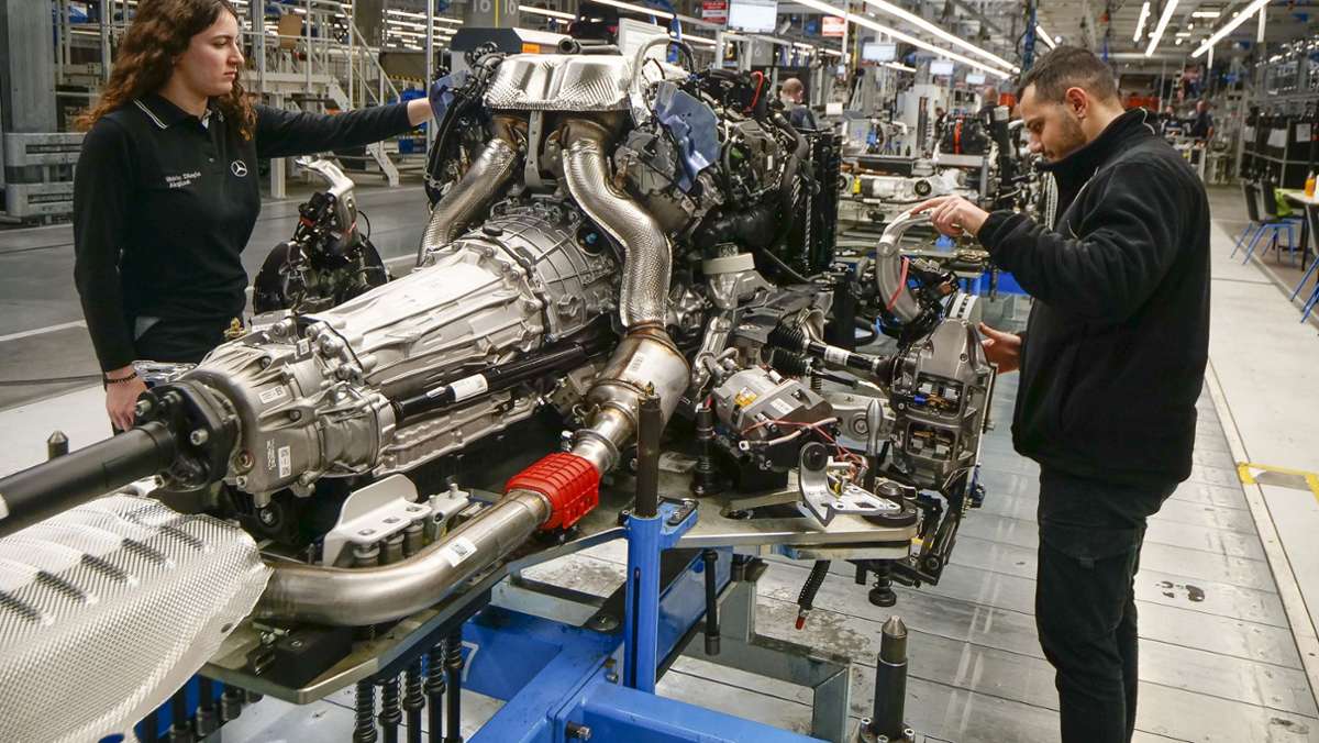 Produktion der S-Klasse: Mercedes stellt Nachtschicht in der Factory 56 ein