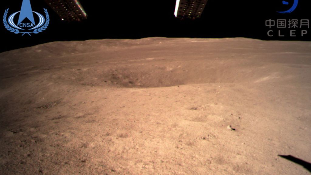 Chinas Mond-Mission Chang’e 4: Erste Landung auf der Mond-Rückseite geglückt