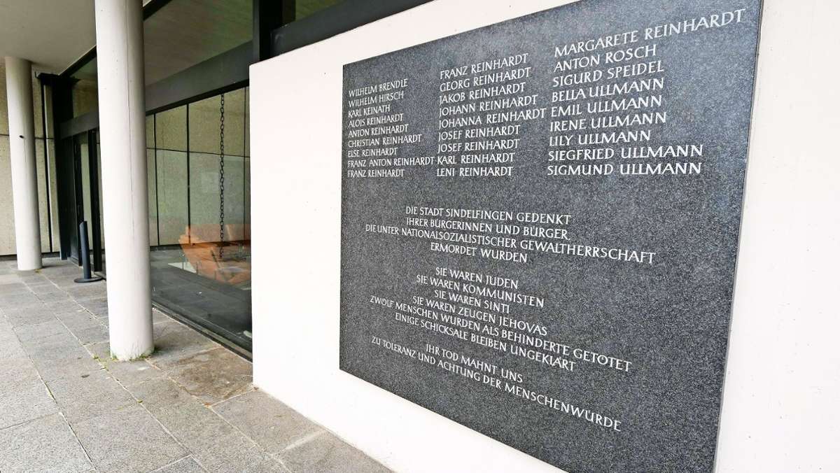 NS-Gedenken: Stolpersteine für einstige Sindelfinger Bürger