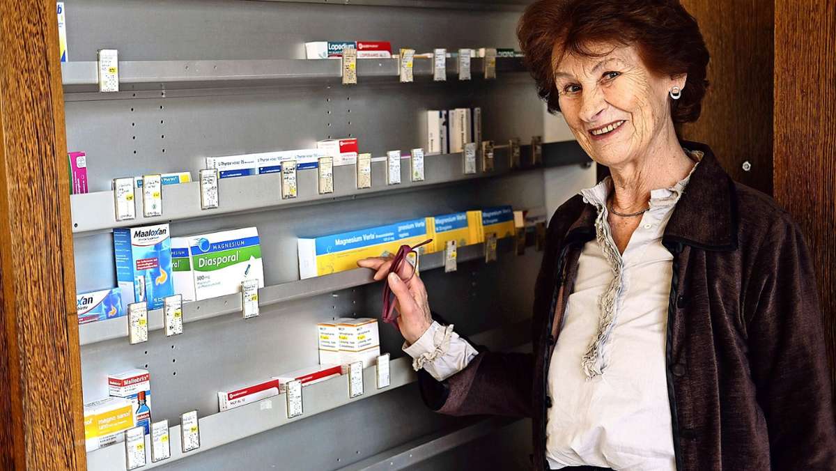 Marianne Schnell aus Leinfelden-Echterdingen: Diese Apothekerin hat die Stadt geprägt