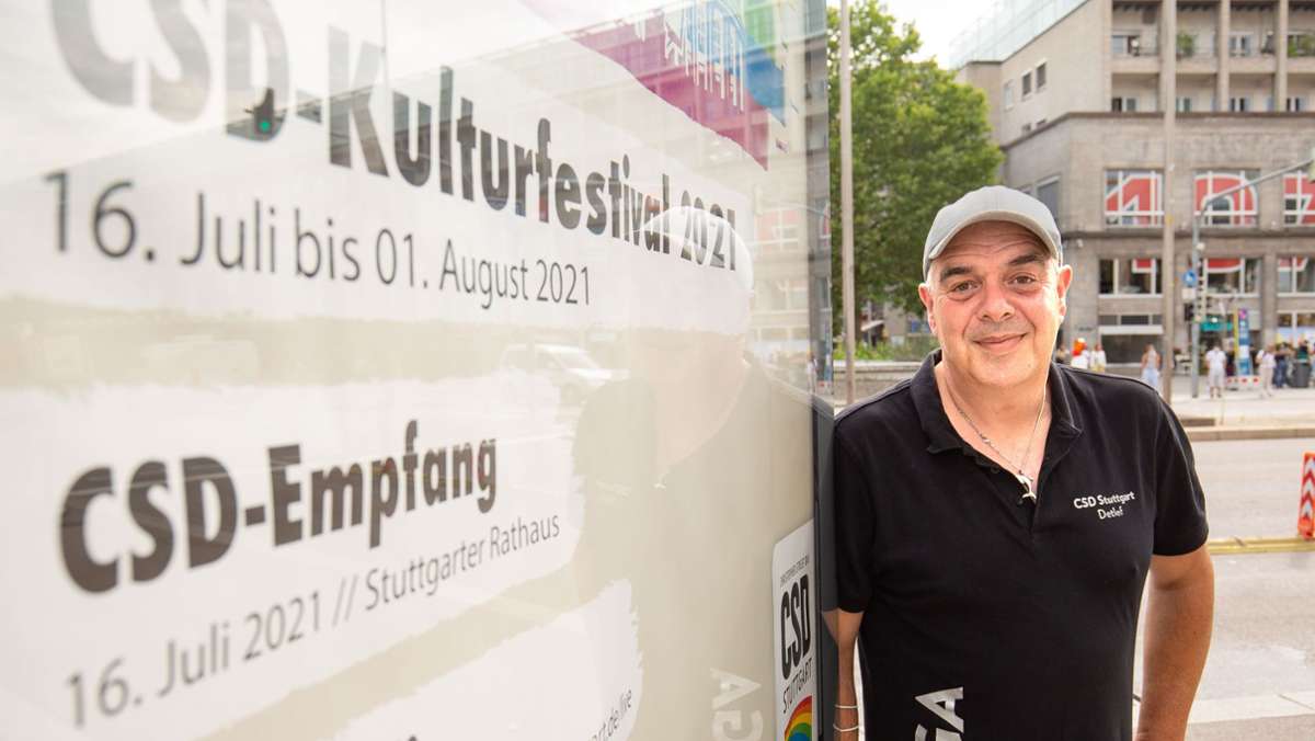 Detlef  Raasch: Wer ist der   Mann an der Spitze des Stuttgarter CSD?