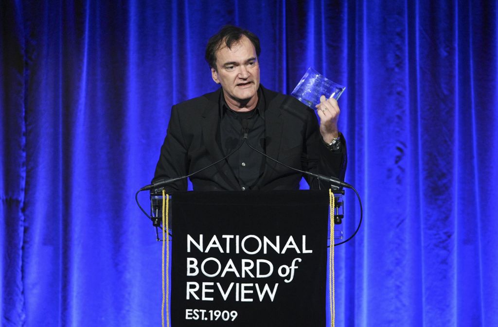 Star-Regisseur erhielt den Award des „National Board of Review“ (NBR) als bester Regisseur für seinen Film „Once Upon a Time ... In Hollywood“.
