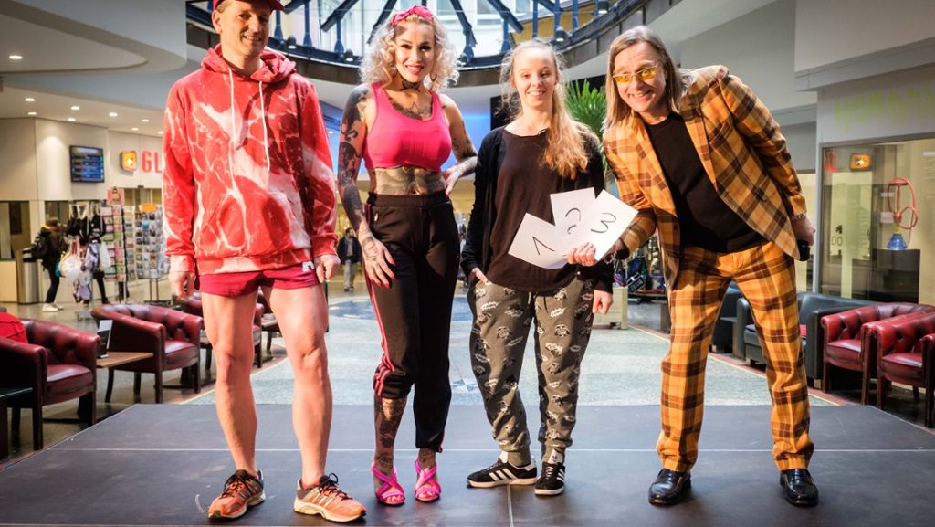 Stuttgarts schönste Sweatpants gesucht: Mehr Medienvertreter als Teilnehmer in Jogginghosen
