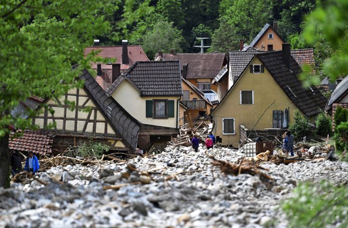 Starkregen-Vorsorge im Kreis Ludwigsburg: Erst zehn von 39 Kommunen haben ein Notfallkonzept