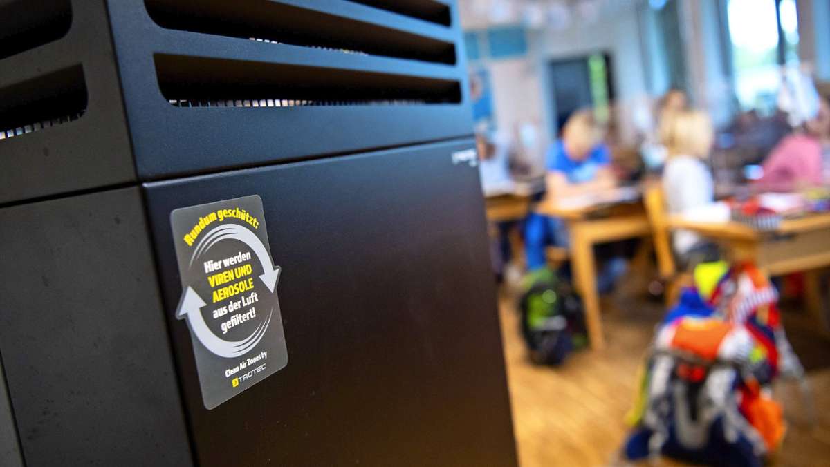 Stuttgart setzt auf Maßnahmenpaket: Im Herbst sollen Luftfilter im Klassenzimmer stehen