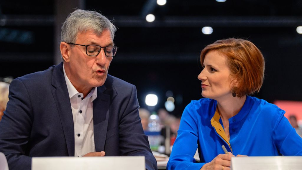 Die Linke: Katja Kipping und Bernd Riexinger als Vorsitzende wiedergewählt