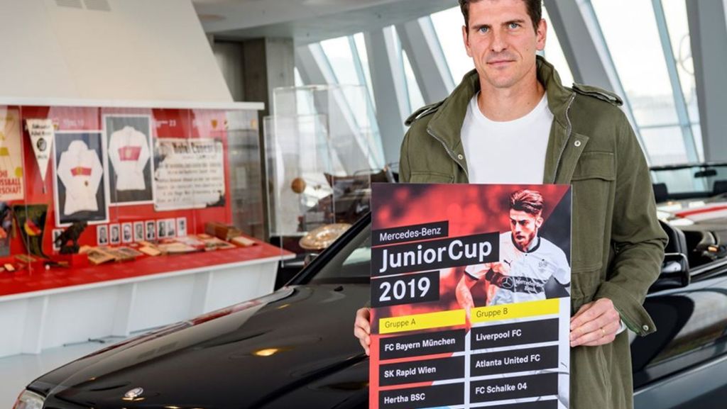 Mercedes-Benz Junior-Cup: Mario Gomez lost Gruppen aus