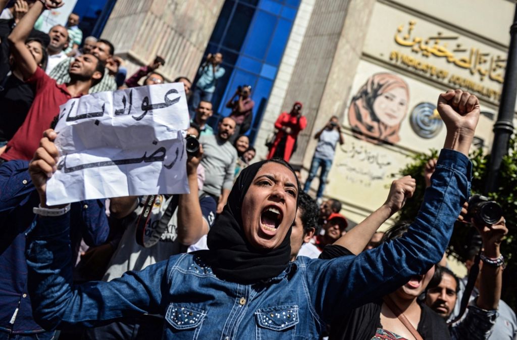 In Ägypten müssen Demonstrationen von der Polizei genehmigt werden. Foto: dpa