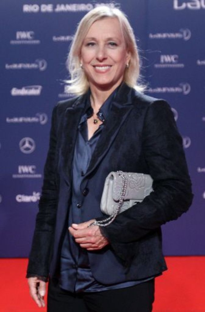 Der ehemalige tschechische Tennisstar Martina Navratilova