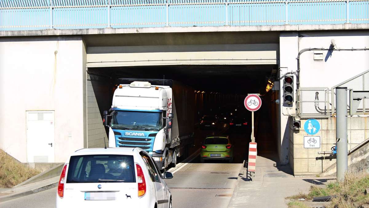 Flughafentunnel Bernhausen: Wichtige Radverbindung bleibt ein Problem