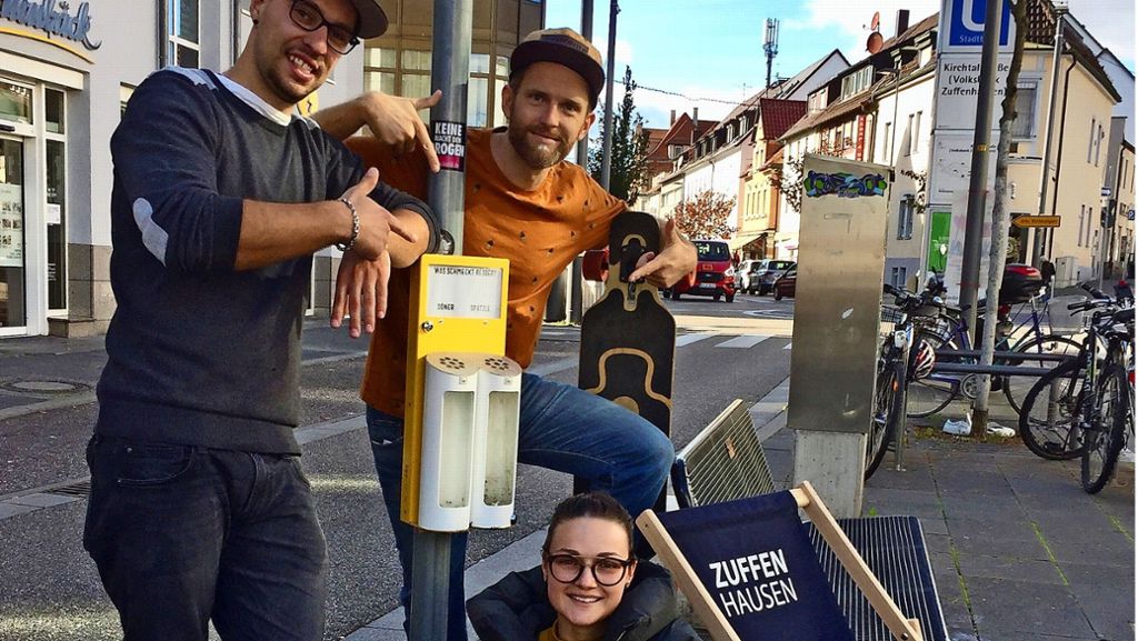 Sauberkeit in Zuffenhausen: Kippen entsorgen soll Spaß machen
