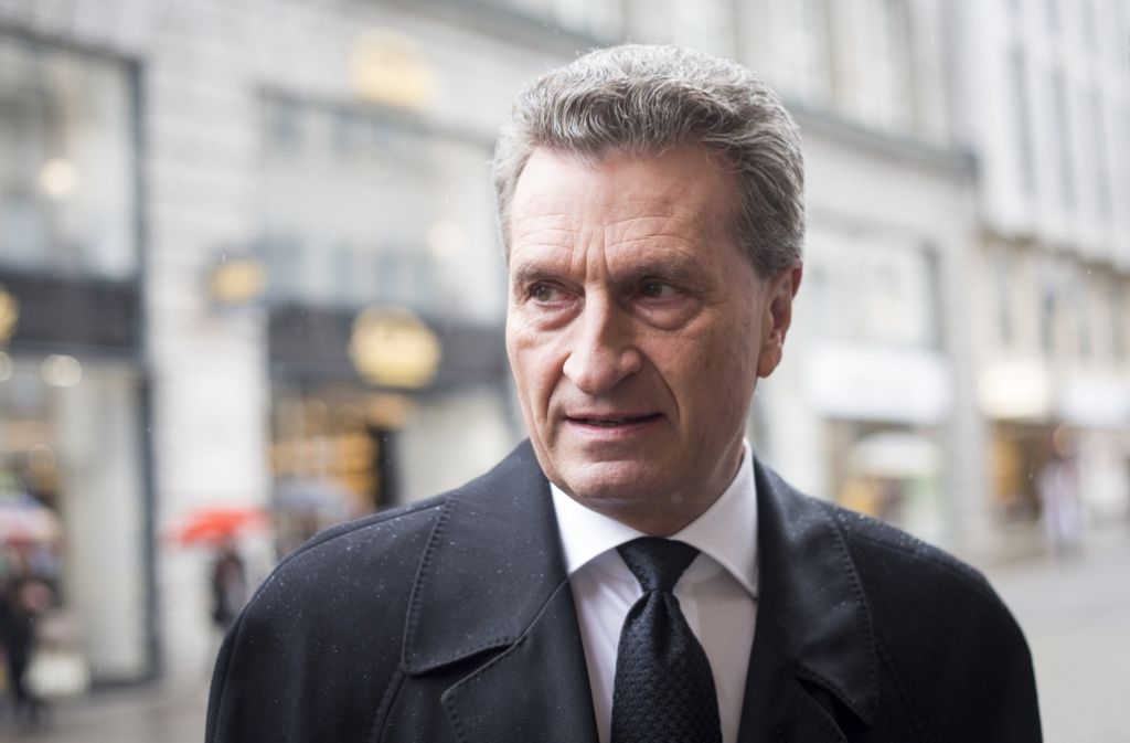 Der CDU-Politiker Oettinger verteidigt sich gegen den Vorwurf der Fremdenfeindlichkeit. Foto: dpa