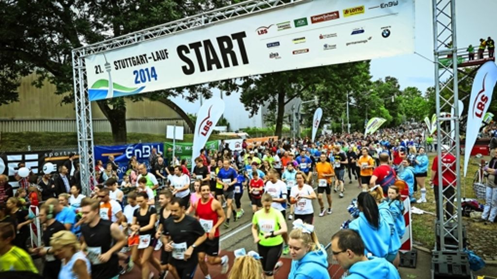 Stuttgart-Lauf 2015: 19.000 Sportler gehen an den Start
