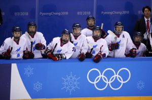 Korea feiert sein vereintes Eishockey-Team – zu Mickie Krause