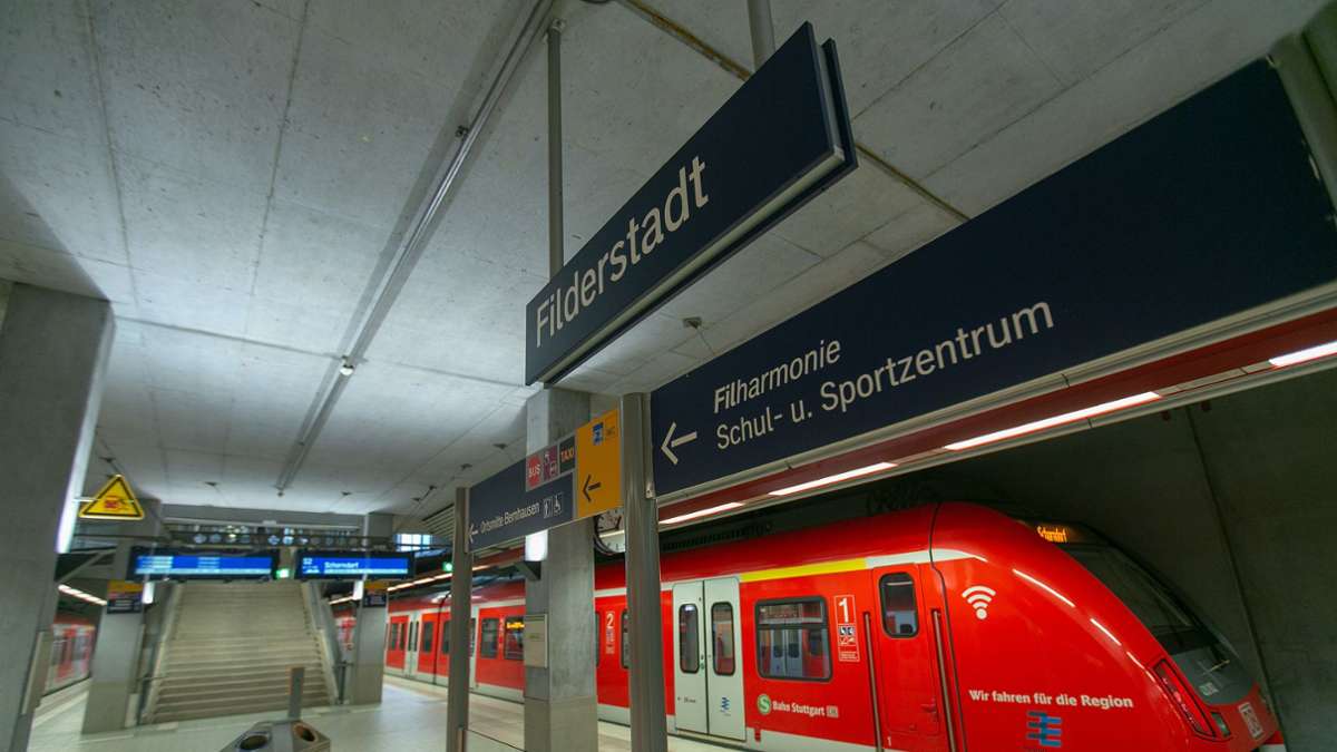 Nahverkehr in Stuttgart: S-Bahn nach Filderstadt  am Freitagmorgen unterbrochen